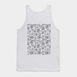 Roses pattern Tank Top